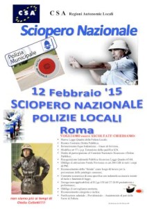 Manifesto Sciopero PM