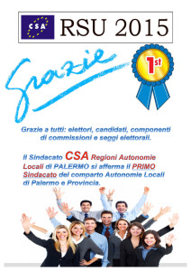 Volantino GRAZIE Rsu 2015