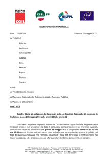 Province nota unitaria sit in prefetture