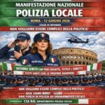 COMUNICATO CSA RAL DIPARTIMENTO NAZIONALE POLIZIA LOCALE