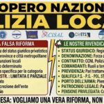 Segr. Naz. CSA, COMUNICATO – Francesco Garofalo: “Grande soddisfazione per la riuscita della manifestazione e dello sciopero della Polizia Locale d’Italia”